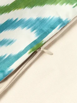 Seiden-Kissenhülle Silky mit abstraktem Muster