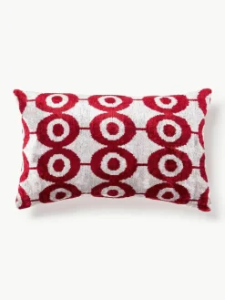 Seidensamt-Kissenhülle Velvety mit abstraktem Muster