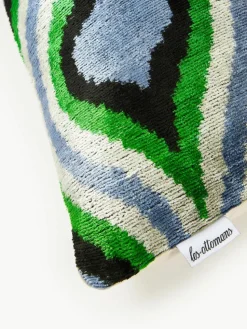 Seidensamt-Kissenhülle Velvety mit abstraktem Muster