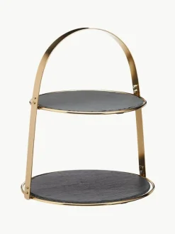 Servieretagere Artesa mit Schiefernplatten