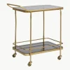 Servierwagen Orabel mit Glasplatten