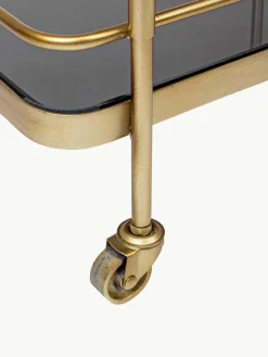 Servierwagen Orabel mit Glasplatten