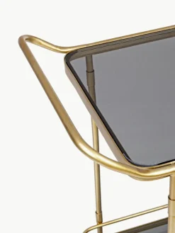 Servierwagen Orabel mit Glasplatten