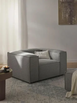 Sessel Lennon aus Bouclé