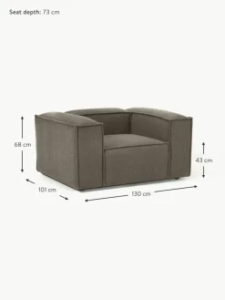 Sessel Lennon aus Bouclé