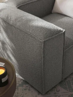 Sessel Lennon aus Bouclé