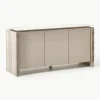 Sideboard Bruce aus Marmor und Metall