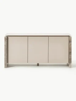 Sideboard Bruce aus Marmor und Metall