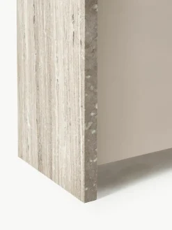 Sideboard Bruce aus Marmor und Metall