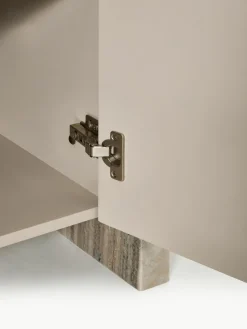 Sideboard Bruce aus Marmor und Metall