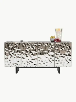 Sideboard Caldera aus Edelstahl