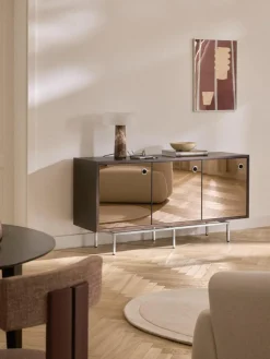 Sideboard Scarlett mit Spiegelglas-Türen
