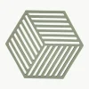 Silikon-Untersetzer Hexagon