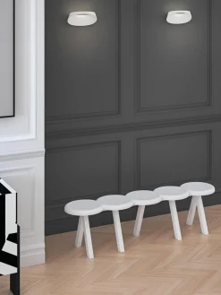 Sitzbank Millepiedi aus Eichenholz