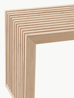 Sitzbank Rib aus Bambusholz