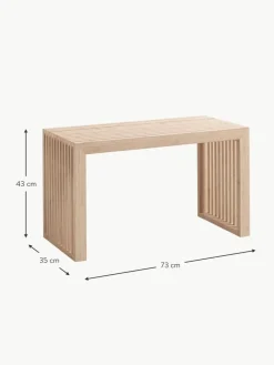 Sitzbank Rib aus Bambusholz