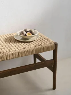 Sitzbank Zaide aus Eichenholz