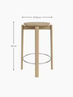 Sitzhocker Passage aus Eichenholz