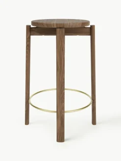 Sitzhocker Passage aus Walnussholz