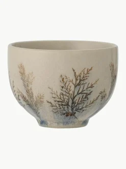 Snack-Schälchen Hollie aus Steingut mit Gräser-Motiv, 2 Stück