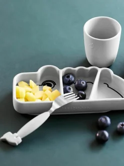 Snack-Teller Croco mit Stick & Stay Funktion