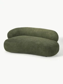 Sofa Alba (2-Sitzer) aus Teddy-Bouclé