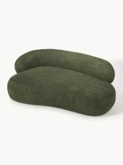 Sofa Alba (2-Sitzer) aus Teddy-Bouclé