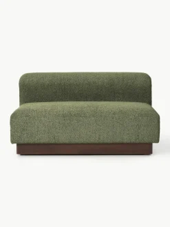 Sofa Natalie (2-Sitzer) aus Teddy-Bouclé