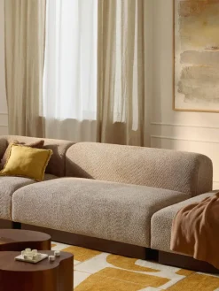 Sofa Natalie (2-Sitzer) aus Teddy-Bouclé