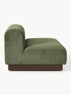 Sofa Natalie (2-Sitzer) aus Teddy-Bouclé