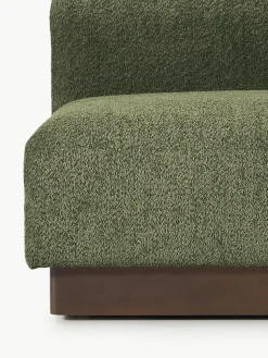 Sofa Natalie (2-Sitzer) aus Teddy-Bouclé