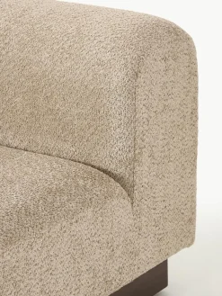 Sofa Natalie (2-Sitzer) aus Teddy-Bouclé