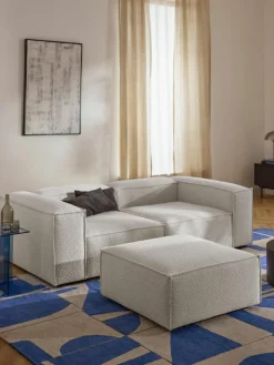 Sofa-Hocker Lennon aus Bouclé