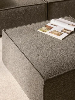 Sofa-Hocker Lennon aus Bouclé
