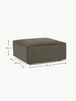 Sofa-Hocker Lennon aus Bouclé