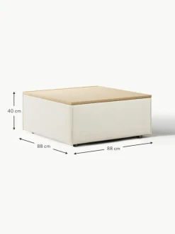 Sofa-Hocker Lennon mit Stauraum