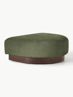 Sofa-Hocker Natalie aus Teddy-Bouclé