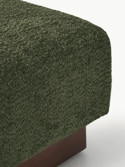 Sofa-Hocker Natalie aus Teddy-Bouclé