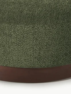 Sofa-Hocker Natalie aus Teddy-Bouclé