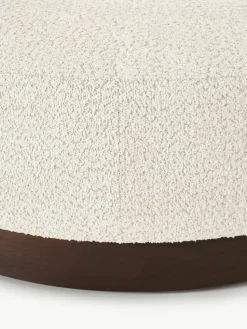 Sofa-Hocker Natalie aus Teddy-Bouclé