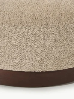 Sofa-Hocker Natalie aus Teddy-Bouclé