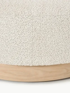 Sofa-Hocker Natalie aus Teddy-Bouclé