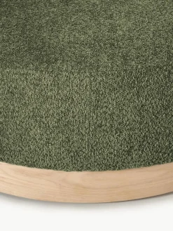 Sofa-Hocker Natalie aus Teddy-Bouclé