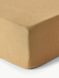 Spannbettlaken Airy, gewaschenes Leinen