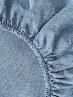 Spannbettlaken Airy, gewaschenes Leinen