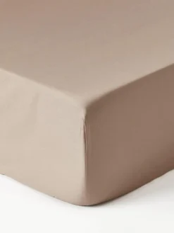 Spannbettlaken Premium, Baumwollsatin