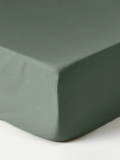 Spannbettlaken Premium, Baumwollsatin