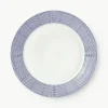 Speiseteller Pacific Blue aus Porzellan