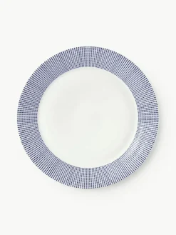 Speiseteller Pacific Blue aus Porzellan