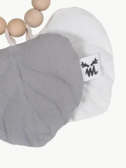 Spielzeug Leaves mit Beißring, handgefertigt